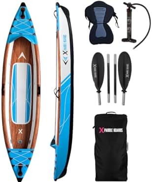 1-osobowy nadmuchiwany kajak dropstitch 366 x 75 x 42cm K-Blue