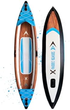 1-osobowy nadmuchiwany kajak dropstitch 366 x 75 x 42cm K-Blue